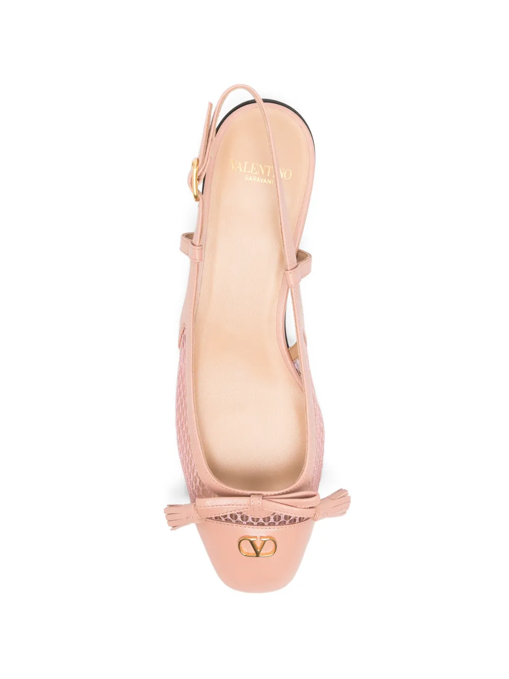 Valentino Garavani Ballerina's met kwastje Roze
