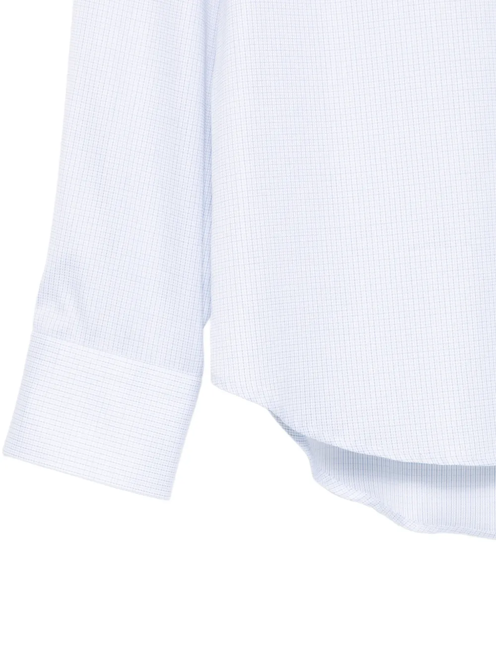 Canali Overhemd met patroon Blauw
