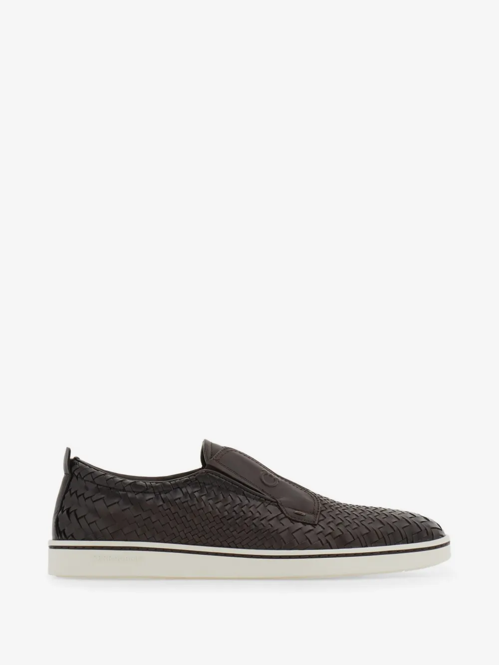 Ferragamo baskets sans lacets | marron | Image 1