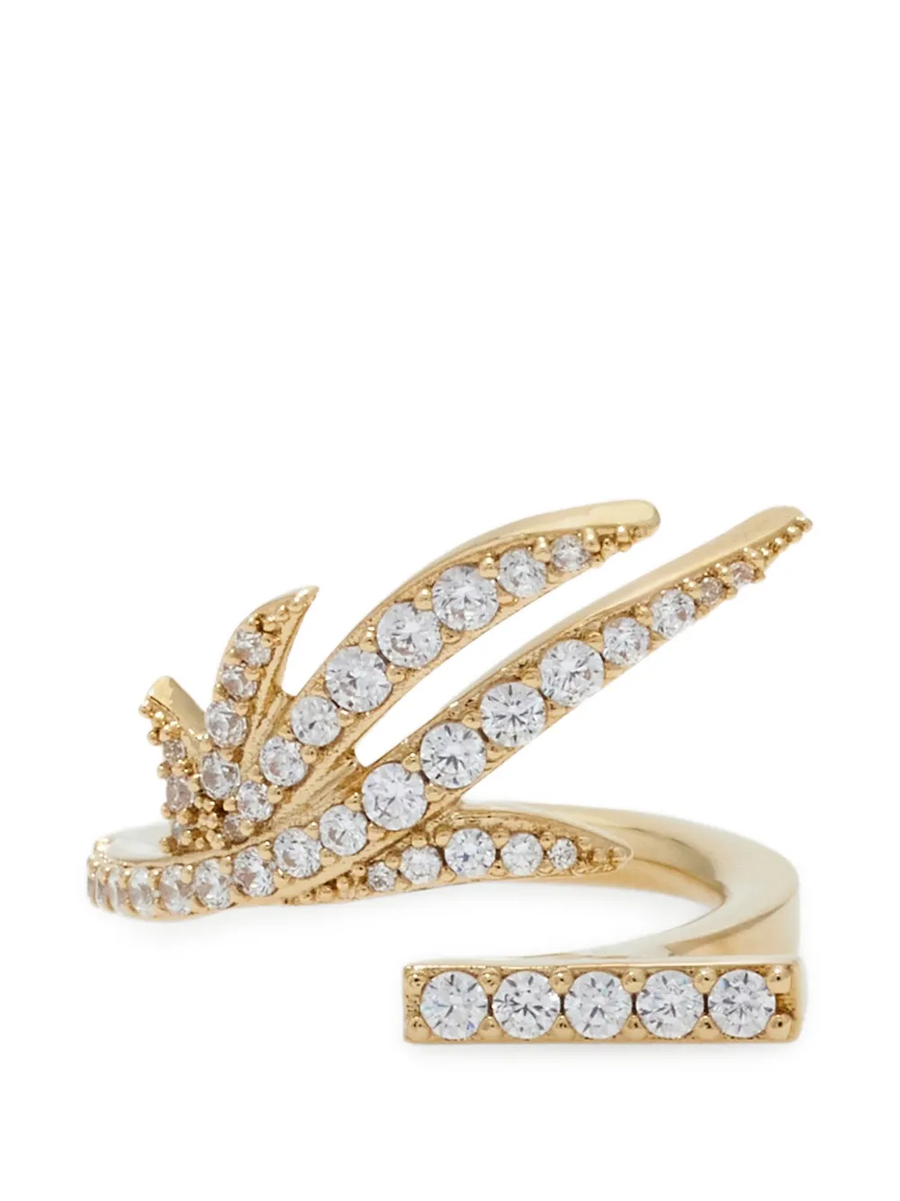 Ferragamo crystal ring (52mm) - Oro