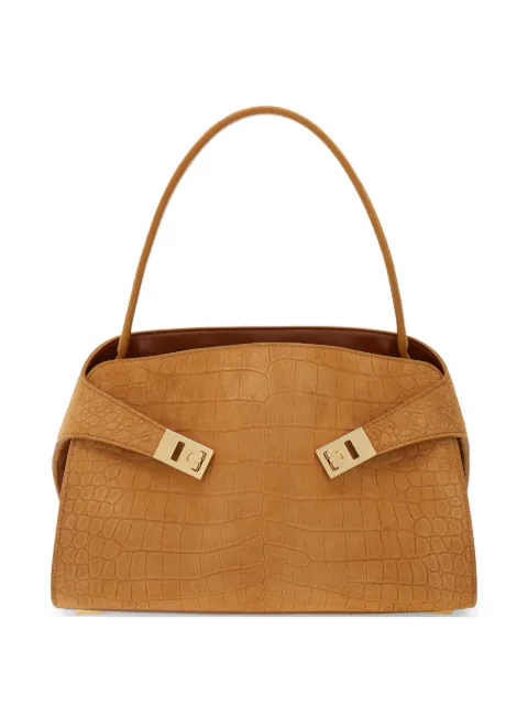 Ferragamo Bolsa de hombro Hug mediana suave