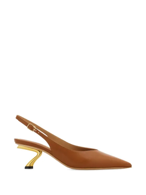 Ferragamo Sapato slingback com salto S