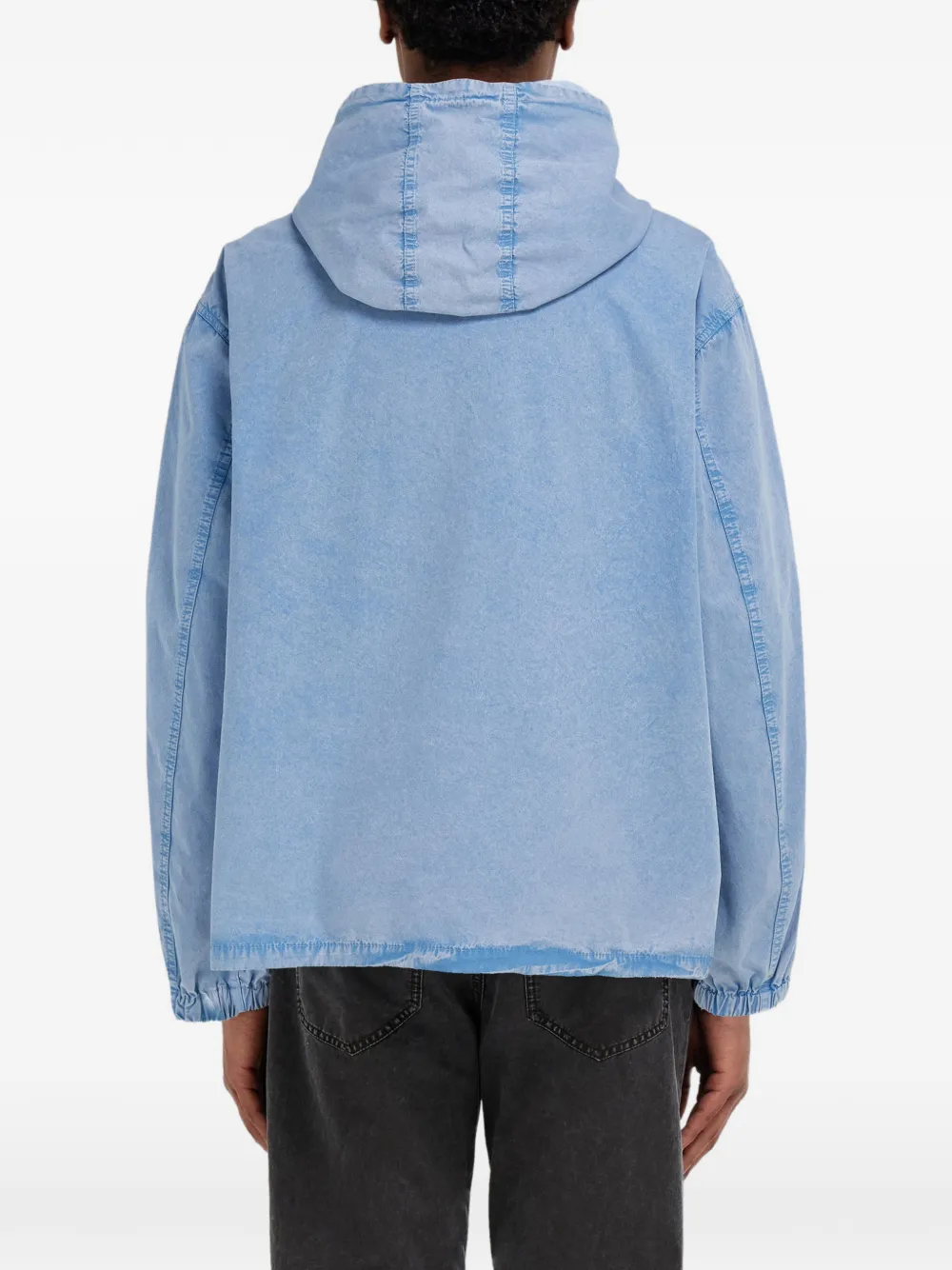Ferragamo Katoenen en zijden jack Blauw