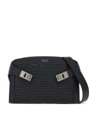 Ferragamo Hug Messenger Bag | Black | FARFETCH