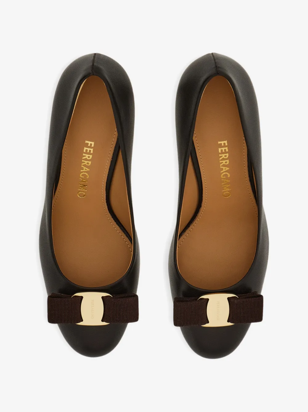SALVATORE FERRAGAMO 바라 보우 펌프