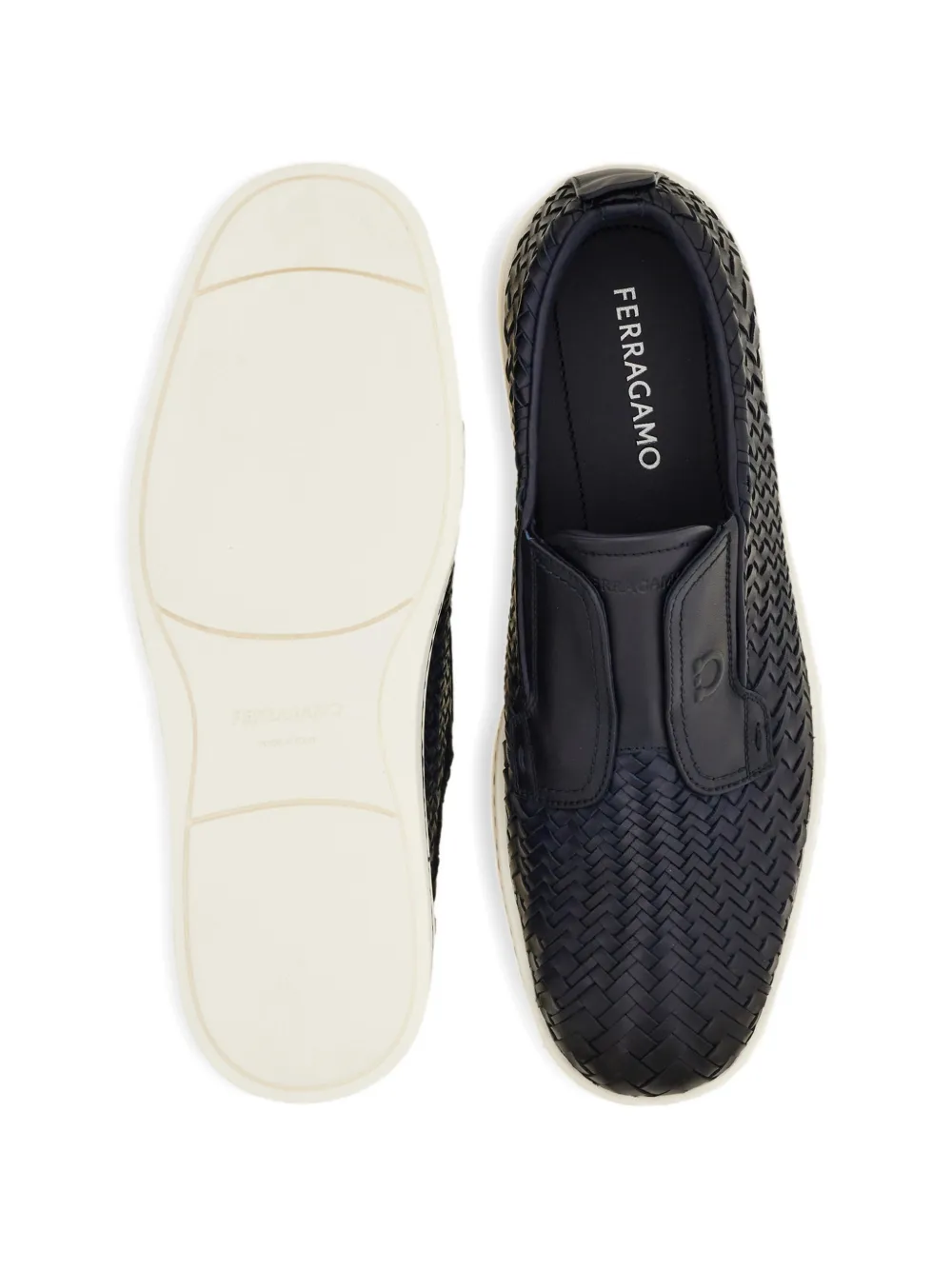 Ferragamo Slip-on sneakers Blauw