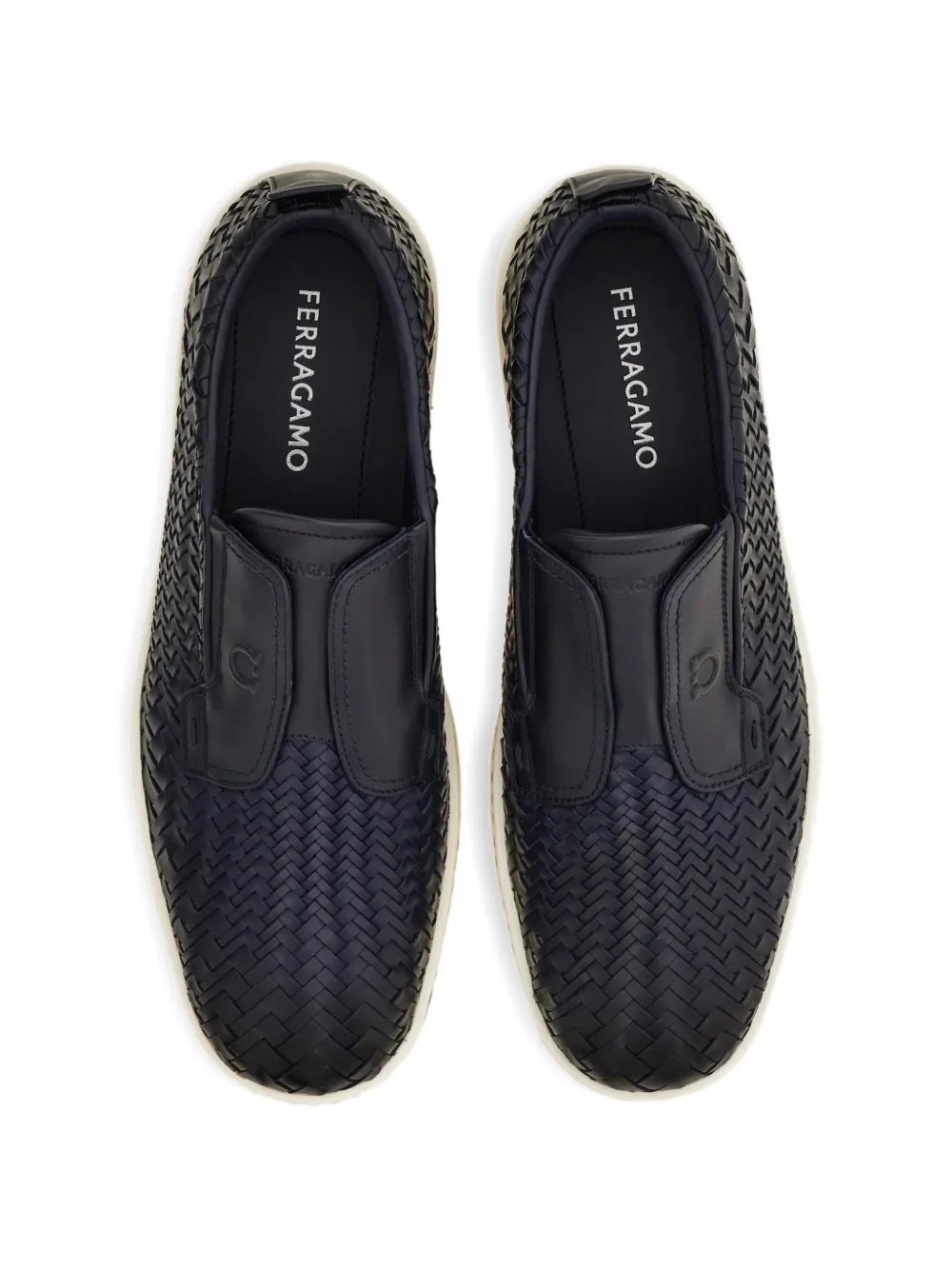 Ferragamo Slip-on sneakers Blauw