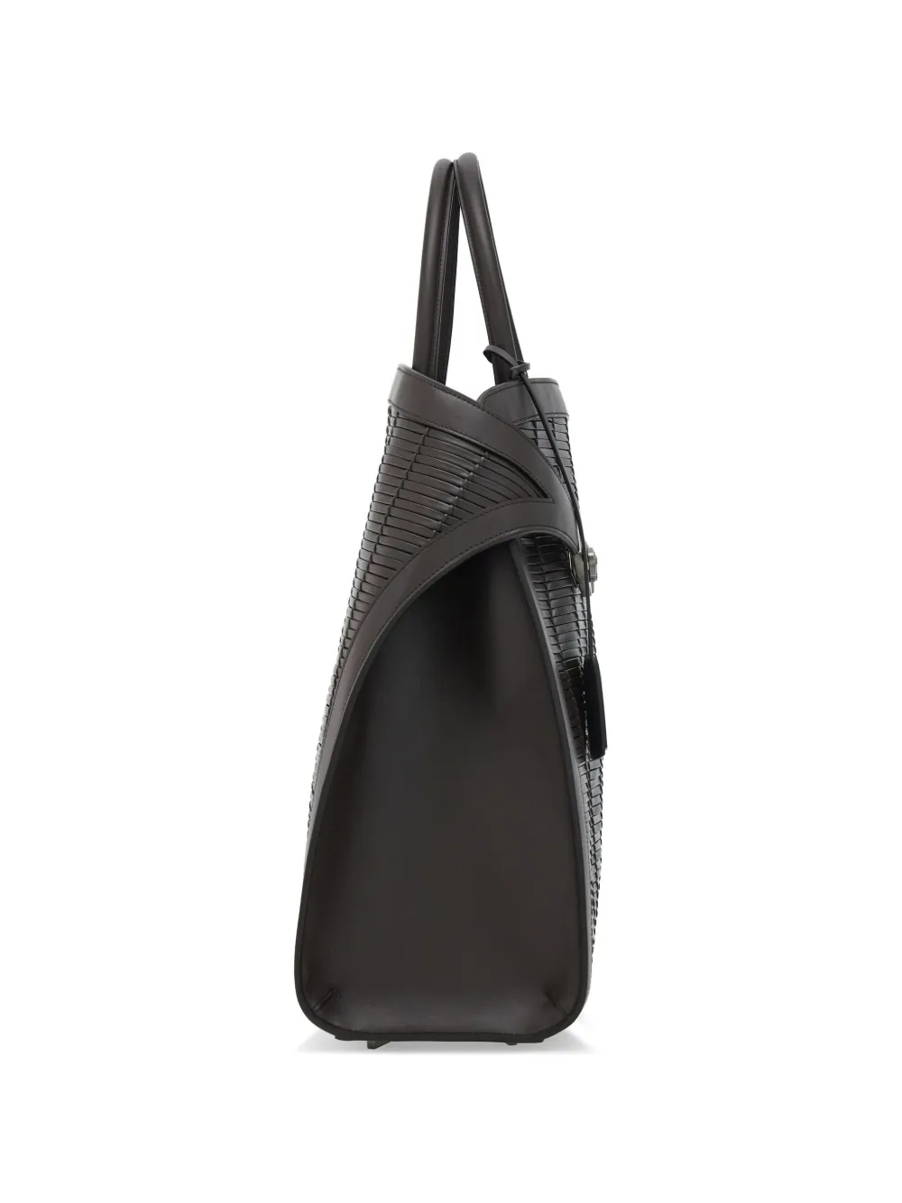  Ferragamo Hug Tote Bag - Brown 