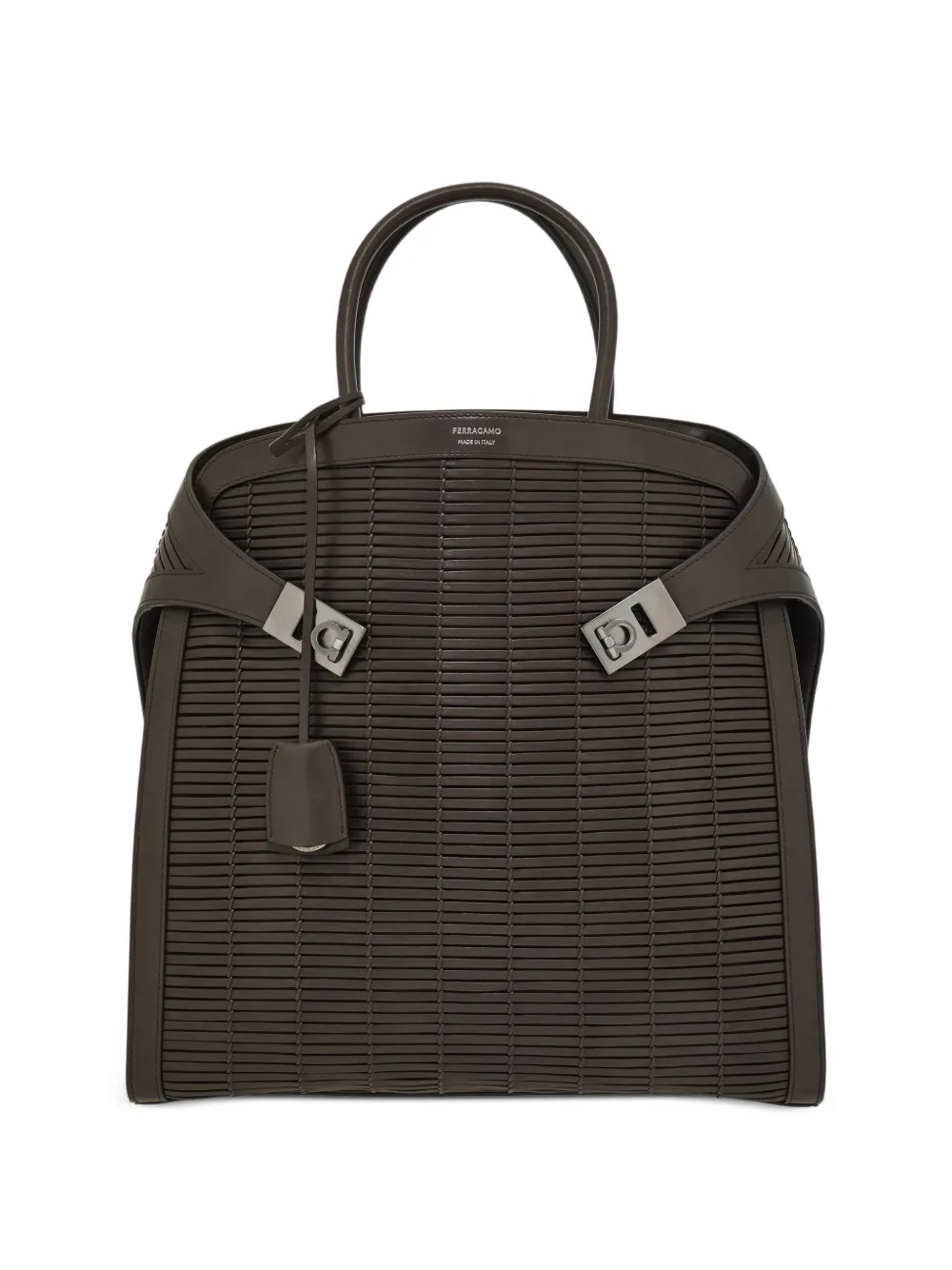 Ferragamo Hug tote bag - Brown