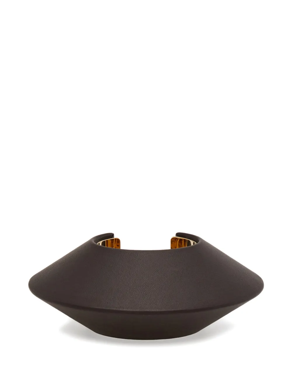 Ferragamo shaped bracelet (S) - Brown