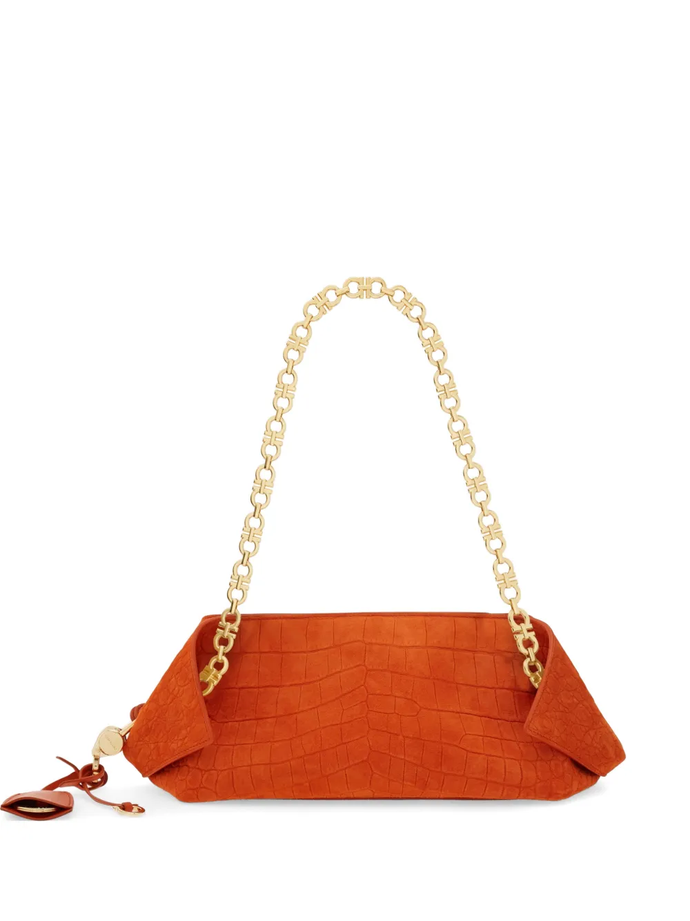 Ferragamo Folded shoulder bag (S) - Orange