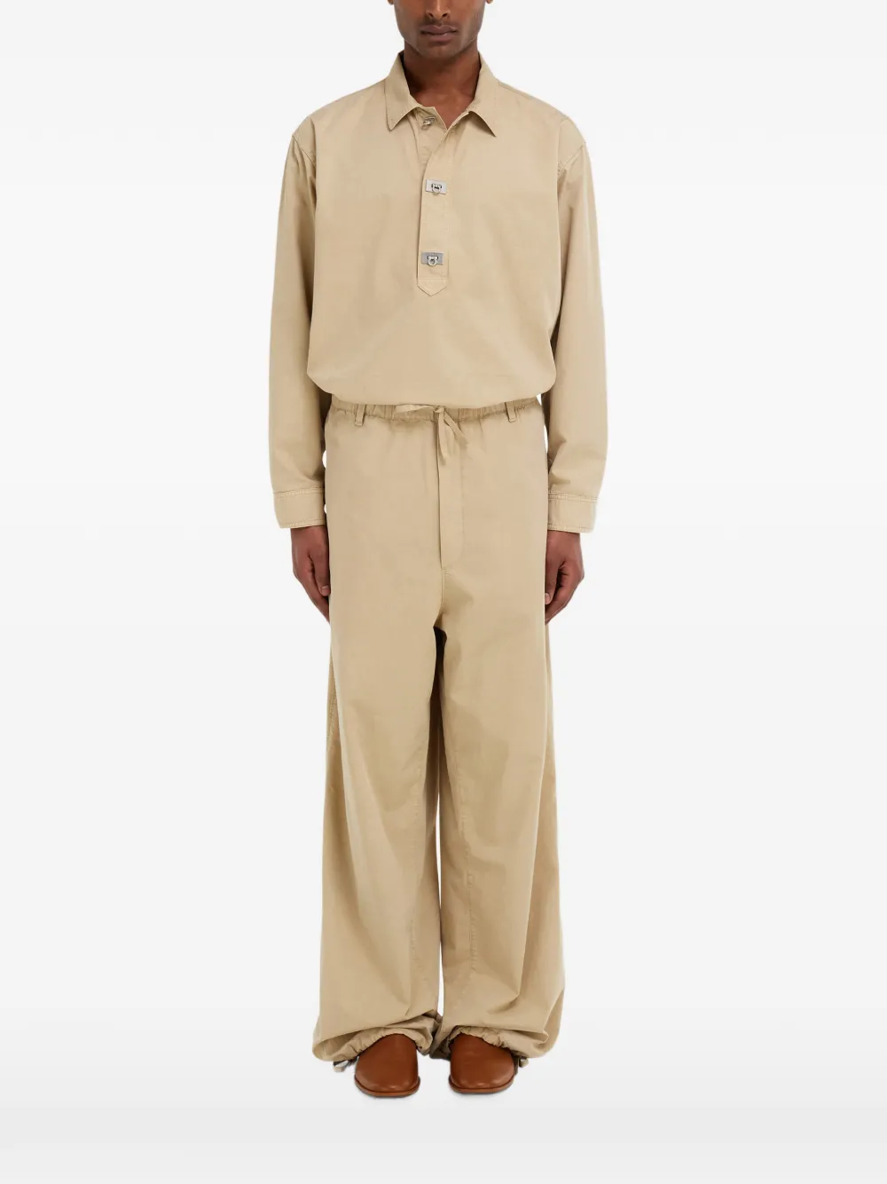 Ferragamo polo-style shirt - Toni neutri