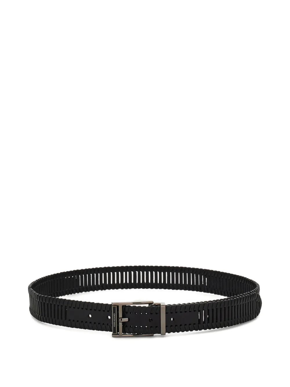 Ferragamo adjustable belt - Nero