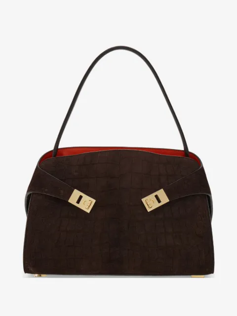 Ferragamo Hug soft shoulder bag (M)