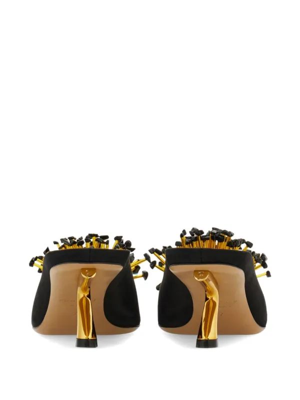 Ferragamo Sシェイプ ミュール | ブラック | FARFETCH JP