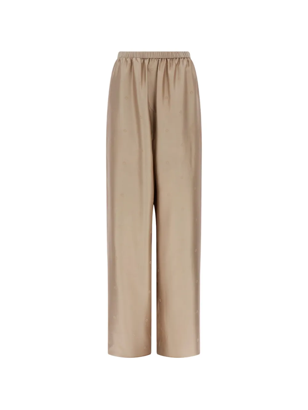 Ferragamo silk trousers - Toni neutri