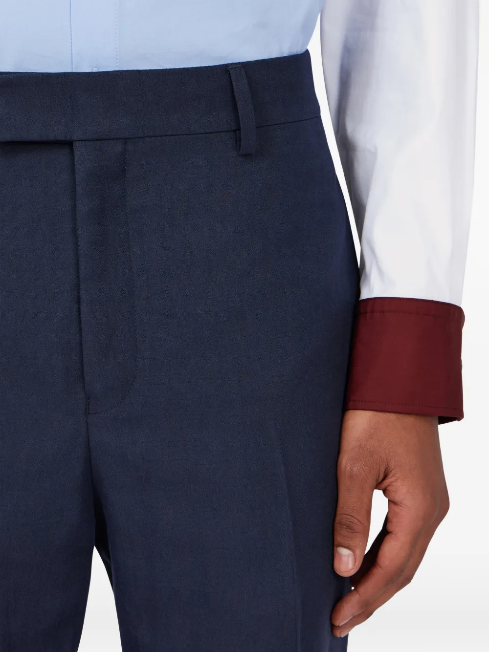Ferragamo Pantalon Blauw