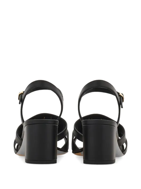 Ferragamo ガンチーニ サンダル | ブラック | FARFETCH JP