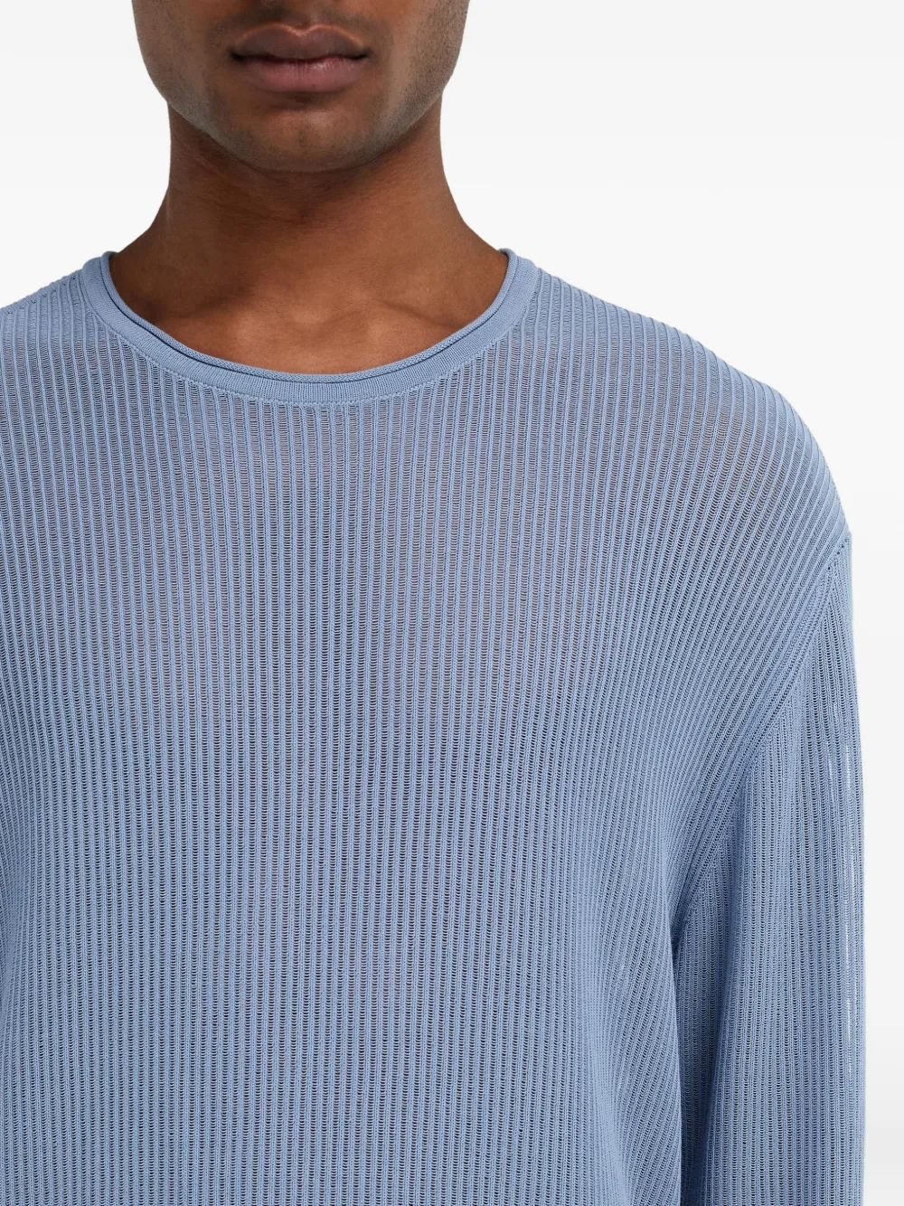 Ferragamo Sweater met ronde hals Blauw