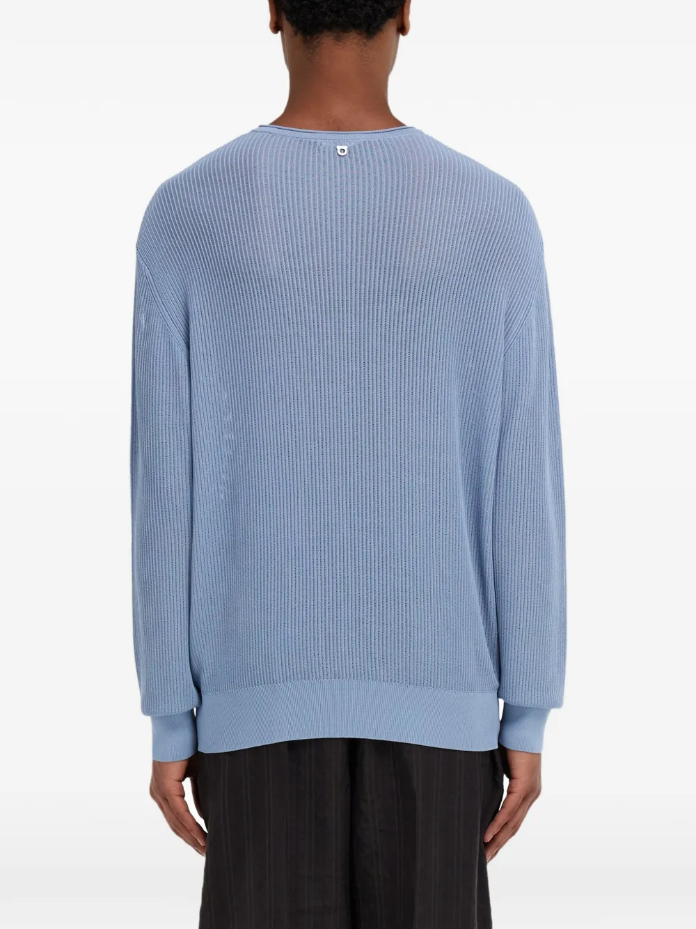 Ferragamo Sweater met ronde hals Blauw