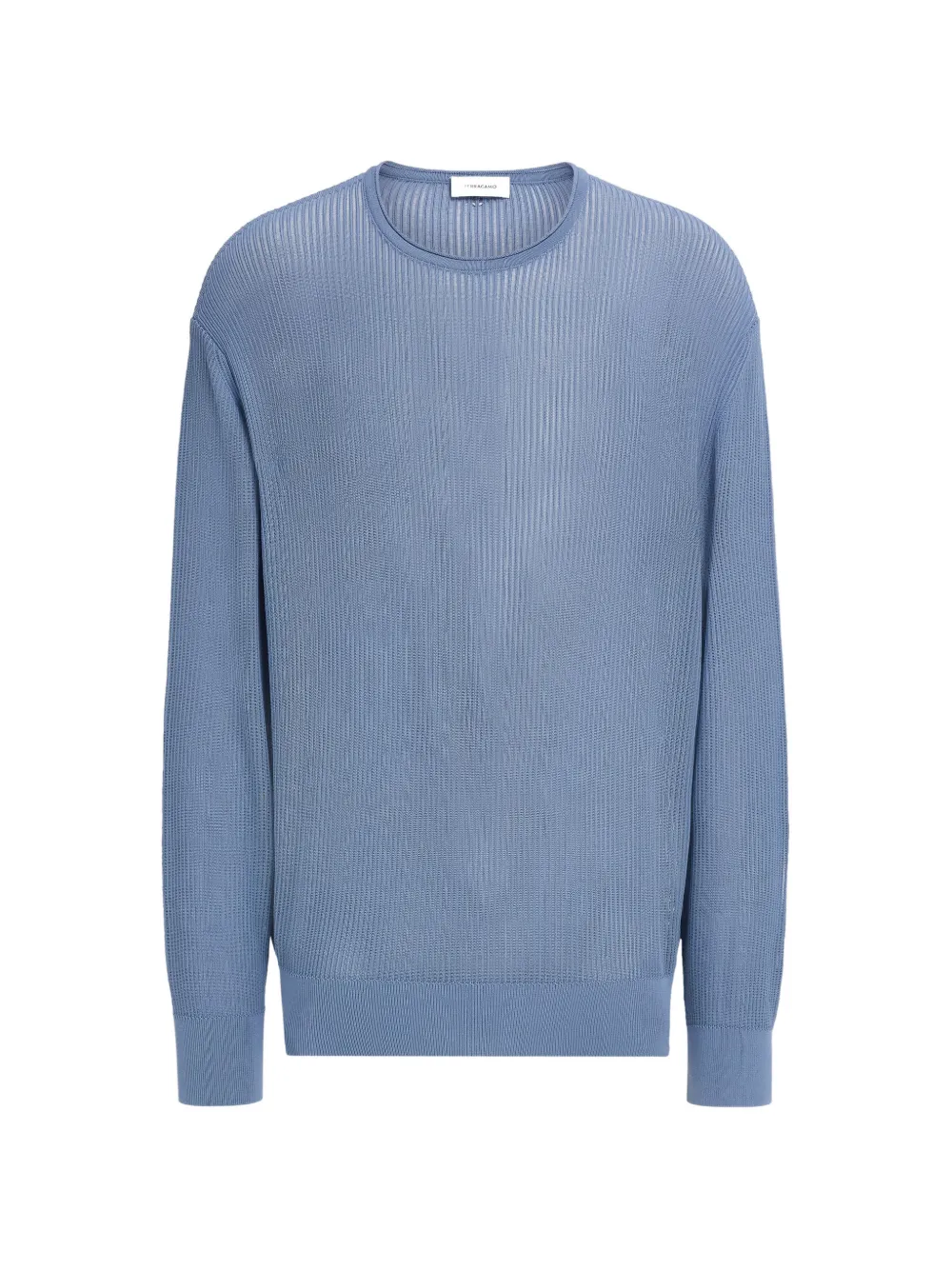 Ferragamo crew neck sweater - Blue