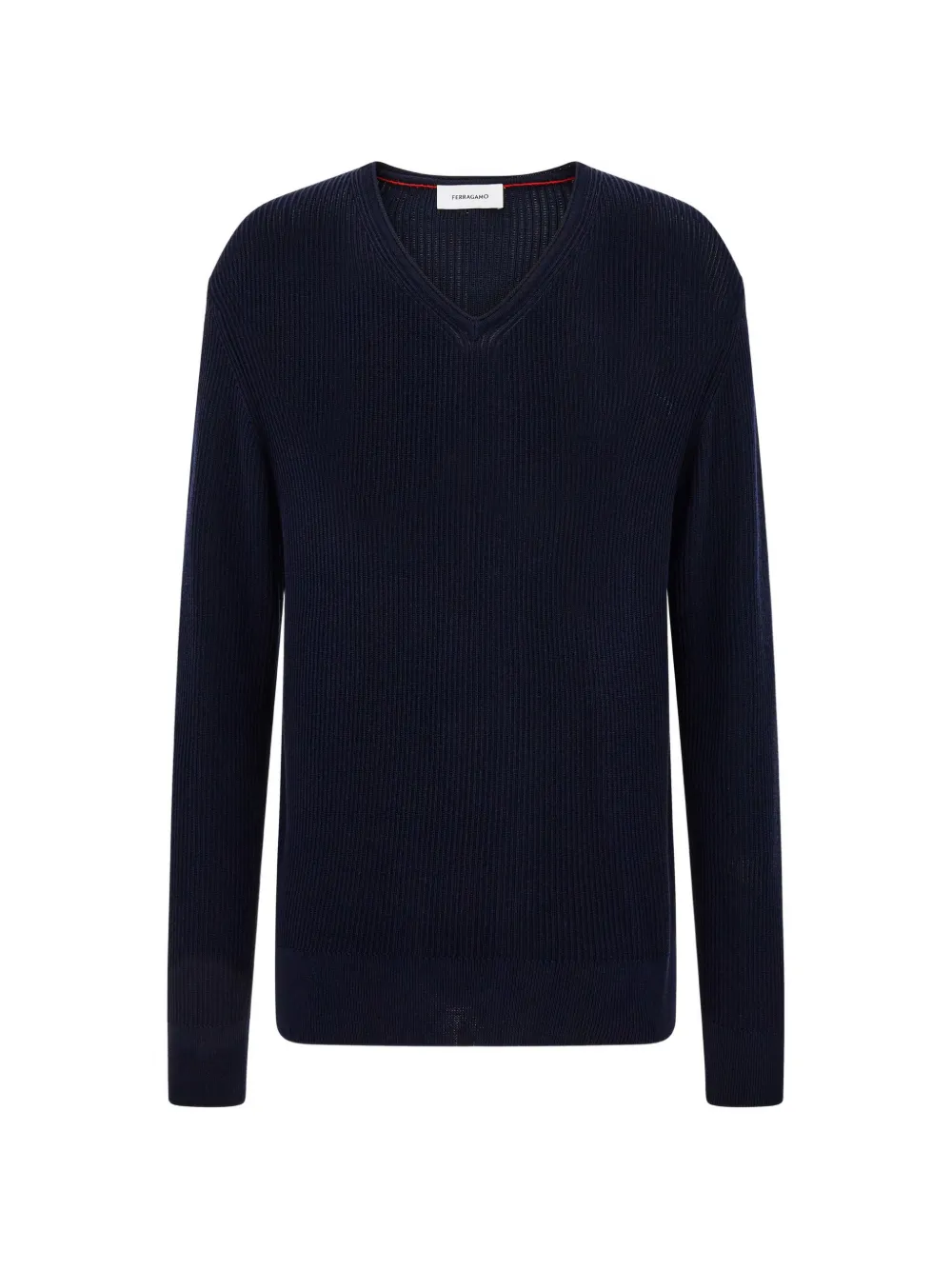 Ferragamo V-neck sweater - Blu