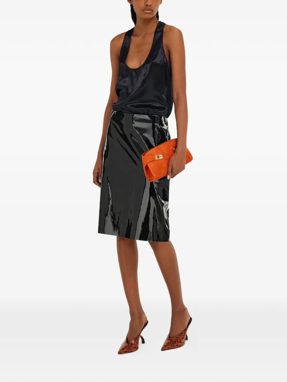  Ferragamo Hug Mini Crossbody Bag - Orange 