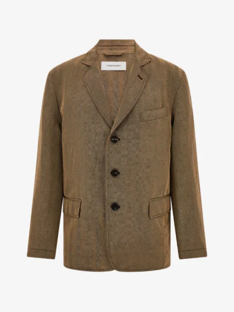 Ferragamo single breasted blazer