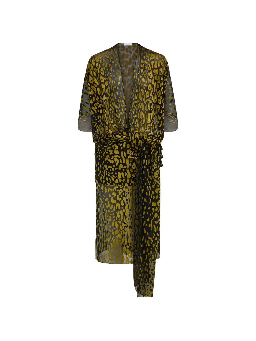 Ferragamo silk and viscose dress - Verde