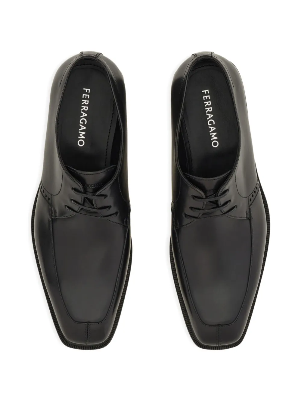Ferragamo Derby schoenen Zwart
