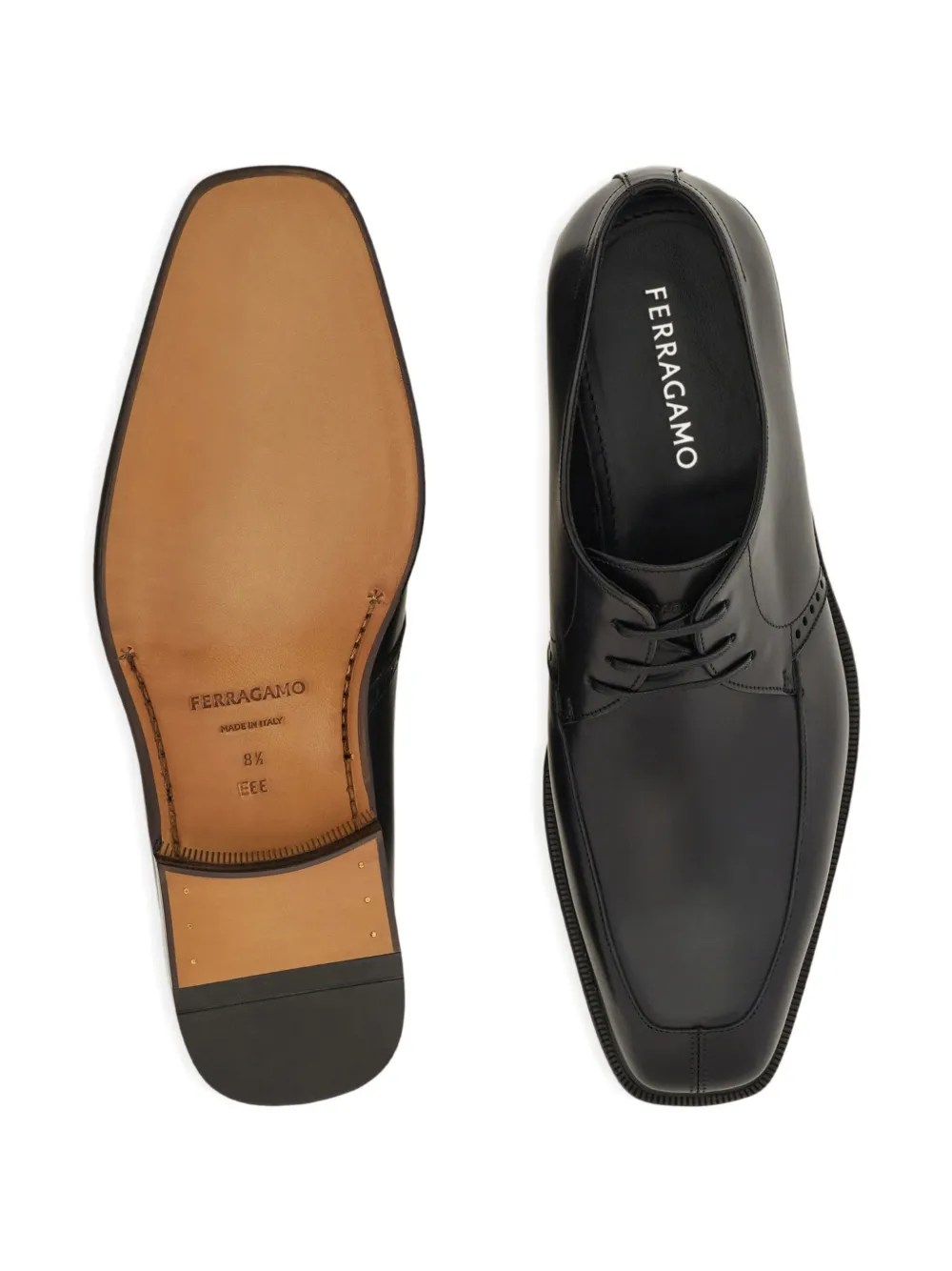 Ferragamo Derby schoenen Zwart