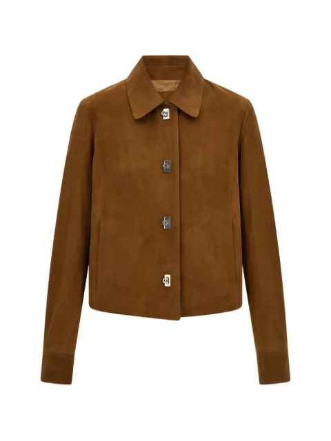 Ferragamo veste ample en nubuck