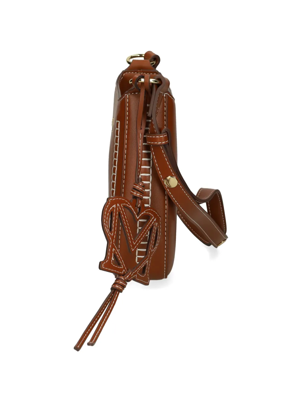 Love Moschino Crossbodytas met logo Bruin