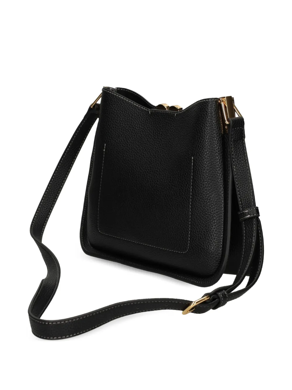 Love Moschino Crossbodytas met logoplakkaat Zwart
