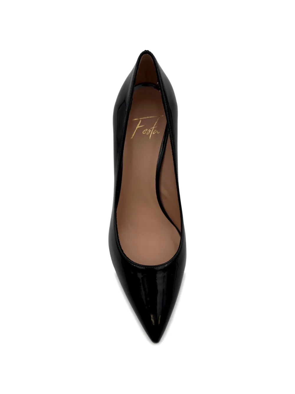 Roberto Festa Asian pumps met puntige neus Zwart