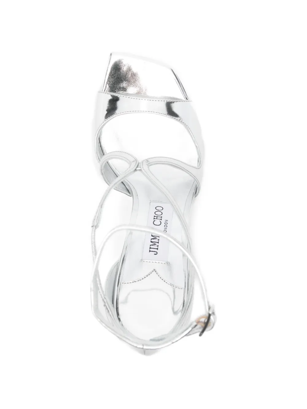 Jimmy Choo Azia sandalen met hak Zilver