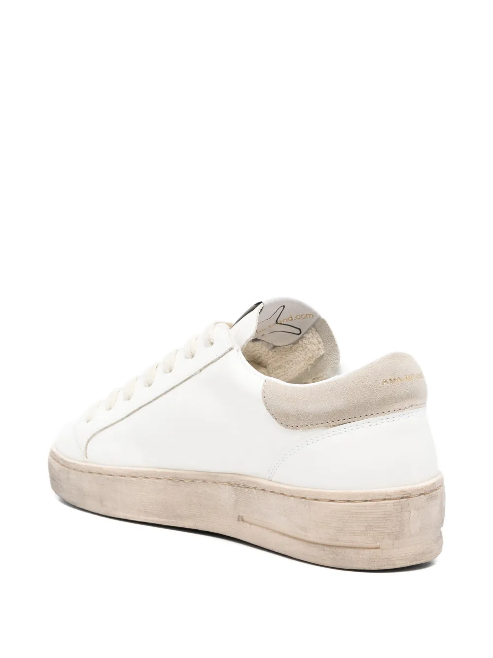 Ama Brand logo sneakers Wit