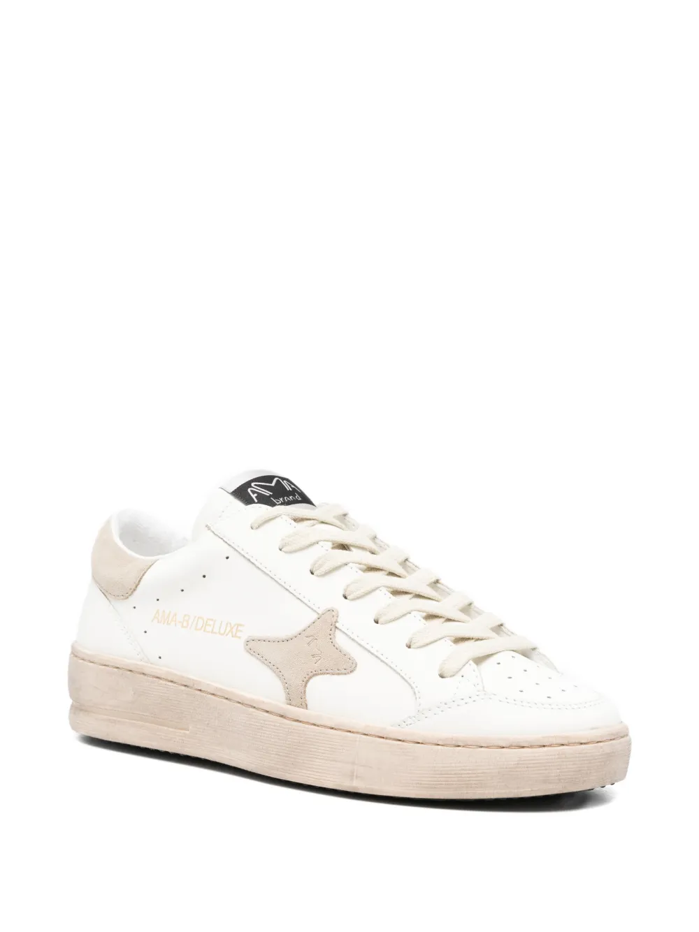 Ama Brand logo sneakers Wit