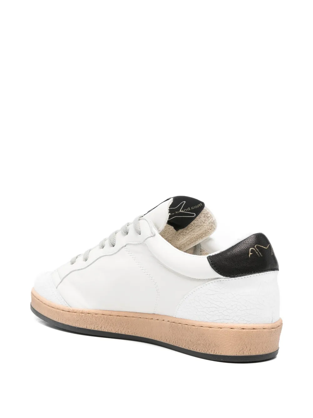 Ama Brand logo sneakers Wit