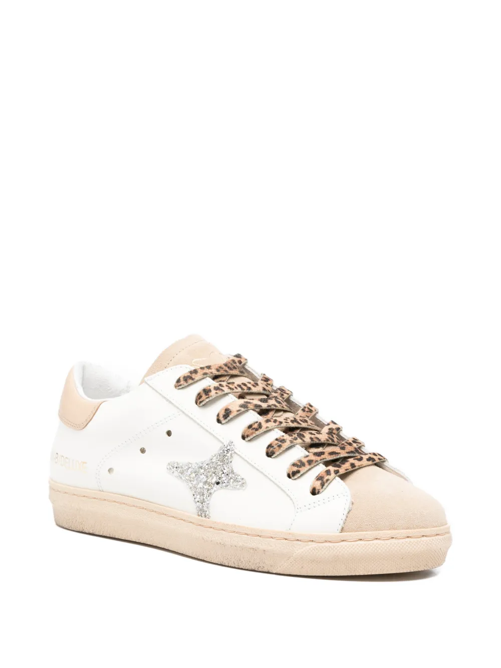 Ama Brand Sneakers verfraaid met logo Wit