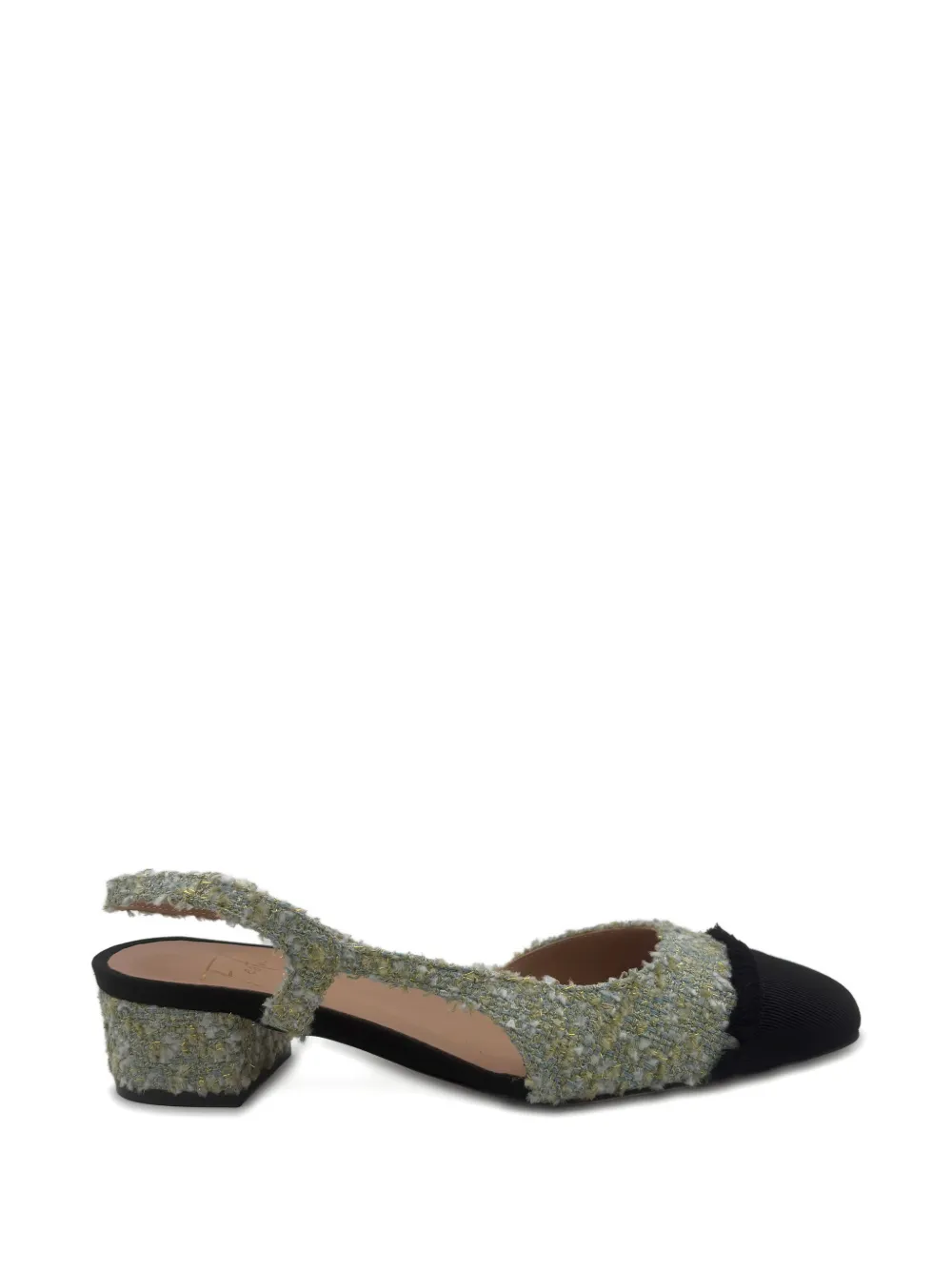Roberto Festa Acanto slingback capped pumps - Grigio