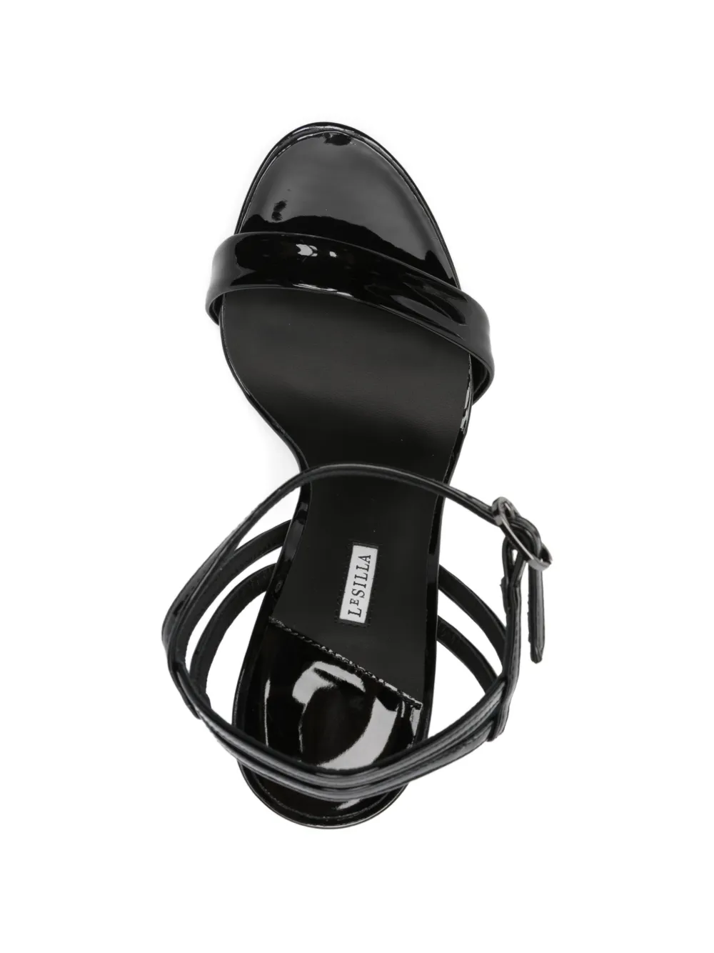 Le Silla Gwen sandalen met hak Zwart