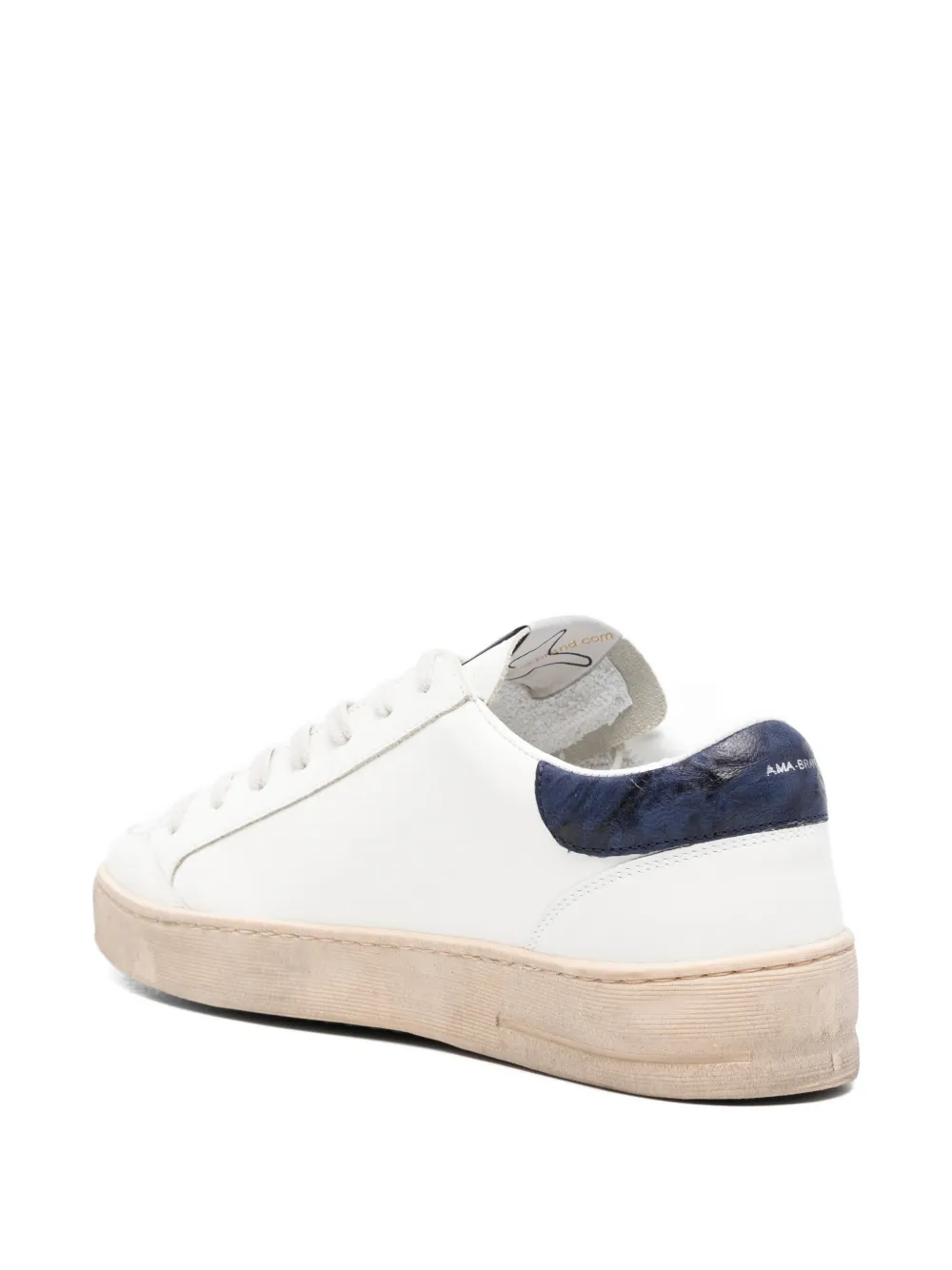 Ama Brand Sneakers met patroon Wit