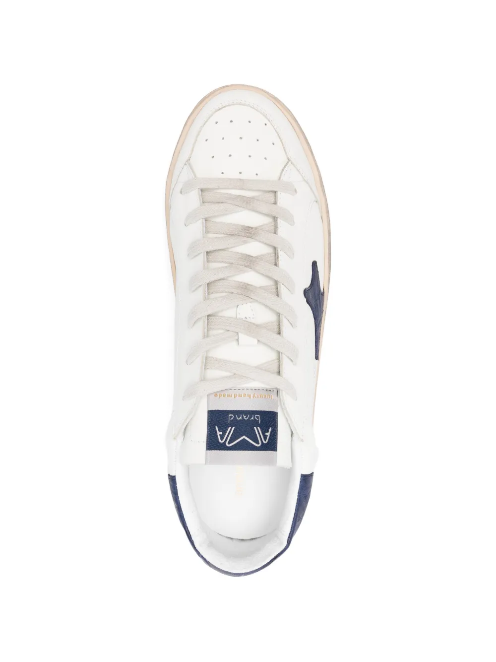 Ama Brand Sneakers met patroon Wit