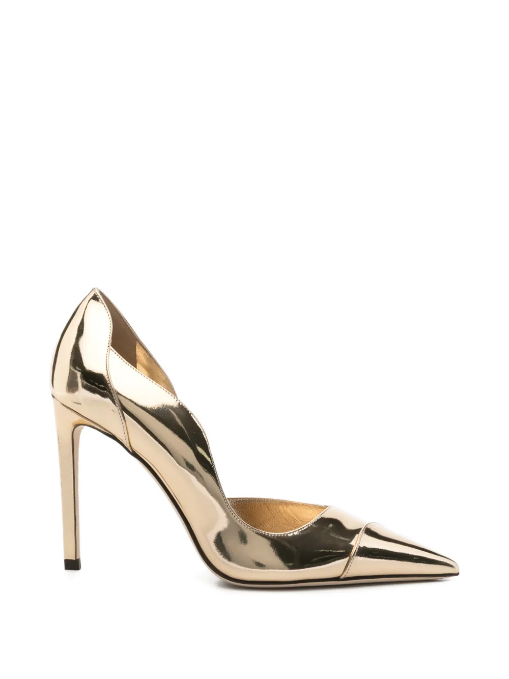 Jimmy Choo Brigitte pumps met puntige neus Goud