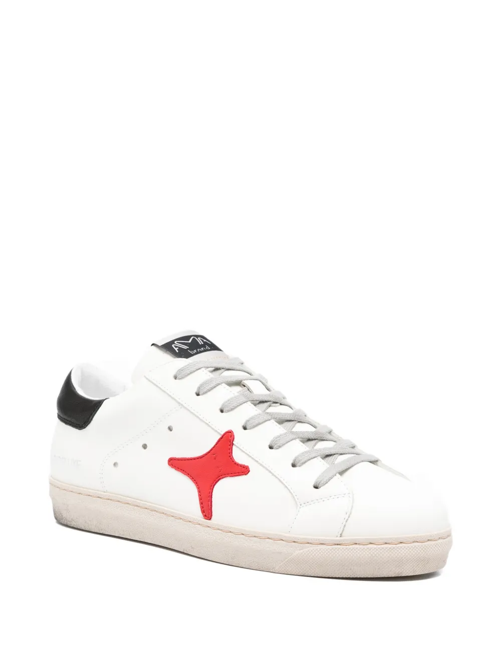 Ama Brand motif-appliqué sneakers Wit