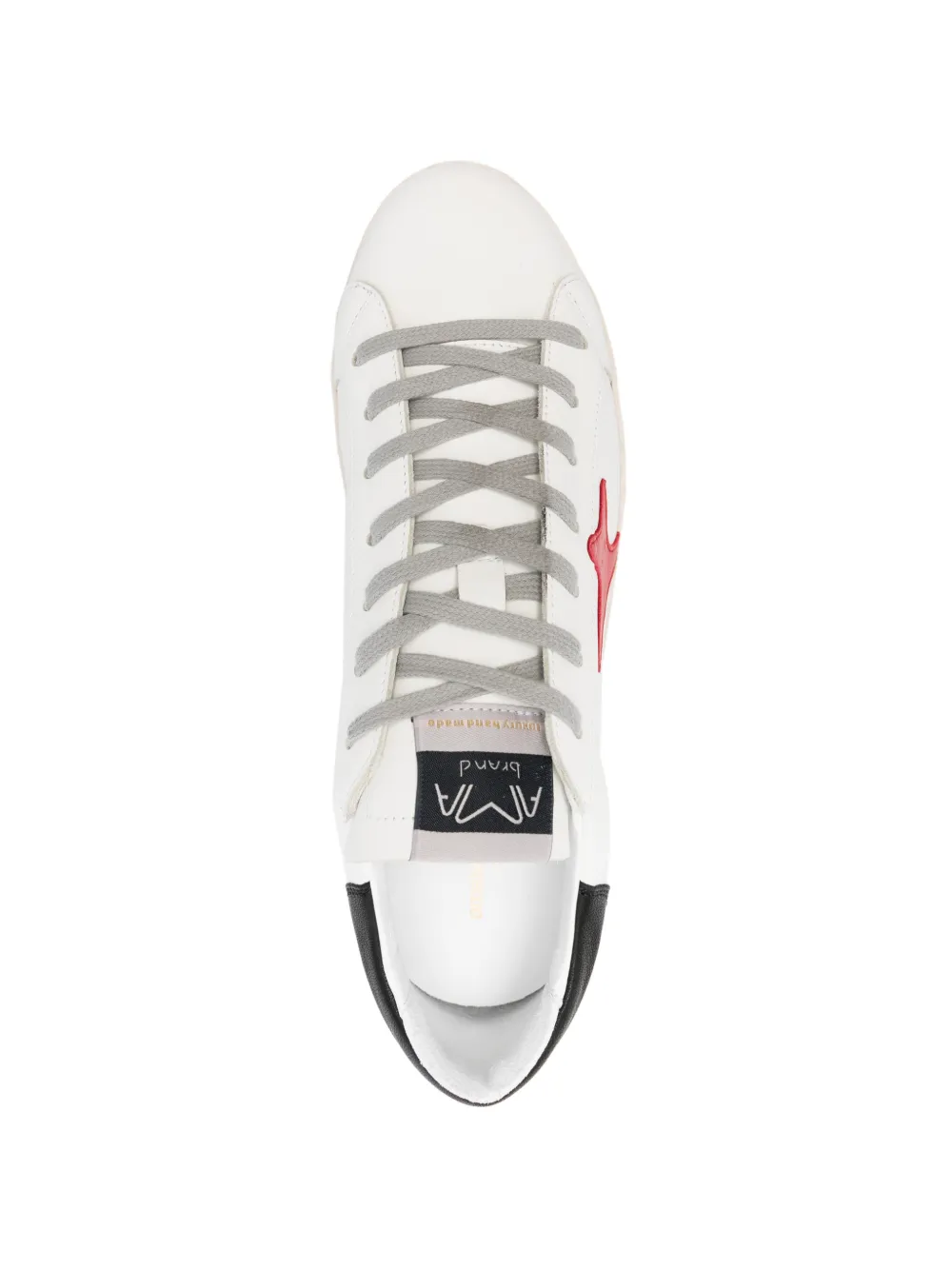 Ama Brand motif-appliqué sneakers Wit