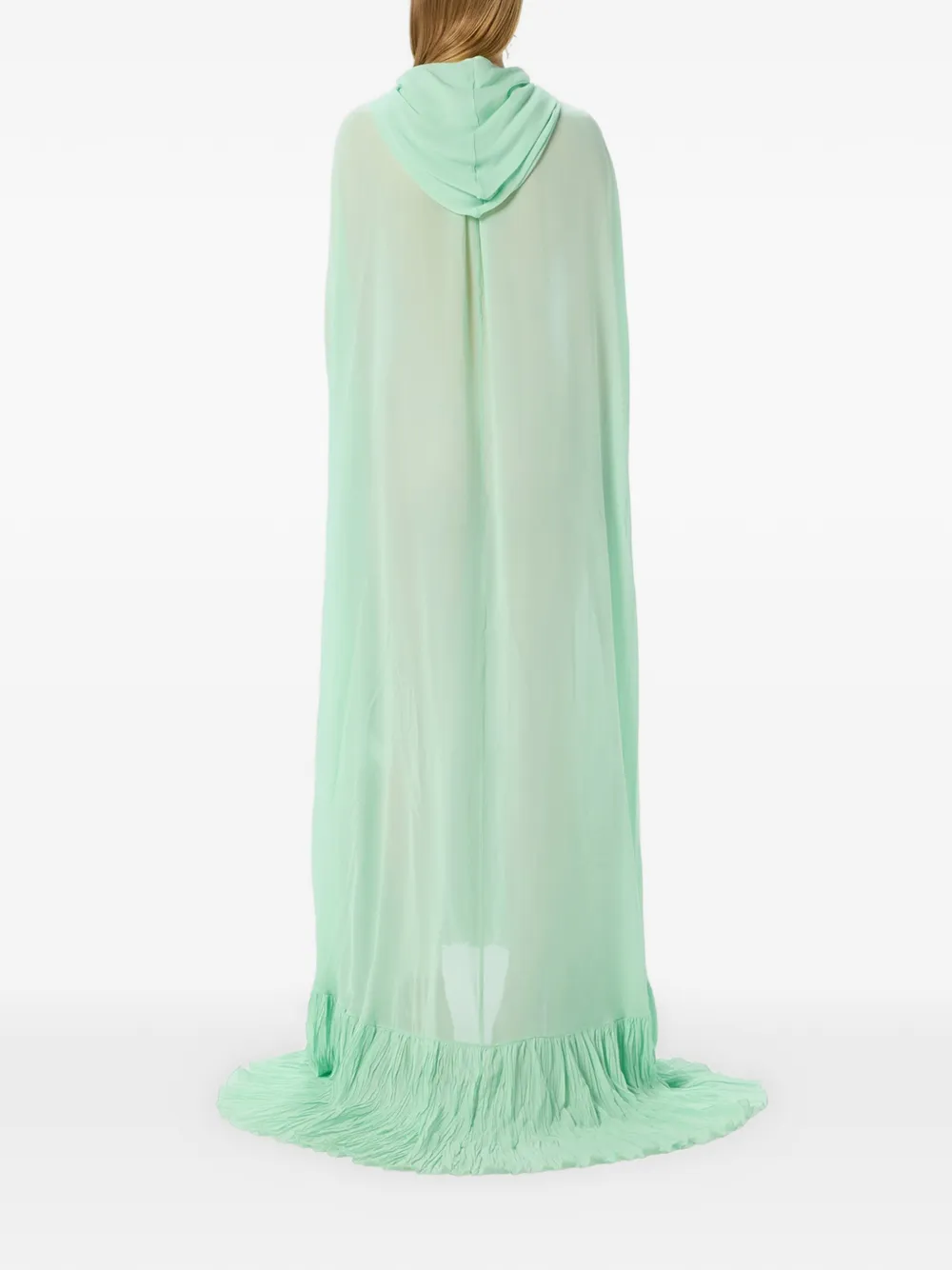 Hooded Cape Dress