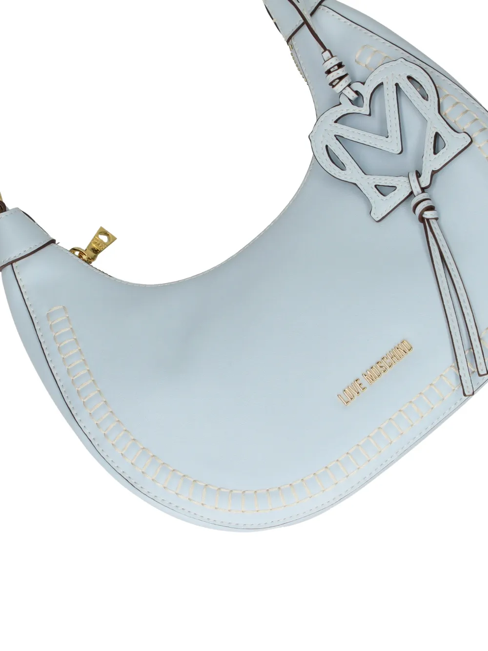 Heart-Charm Shoulder Bag