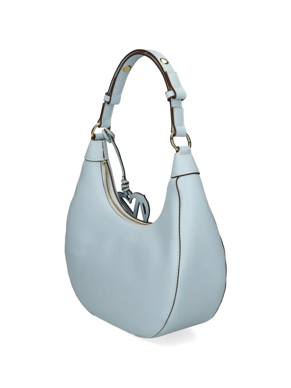 Love Moschino Schoudertas met hart amulet Blauw